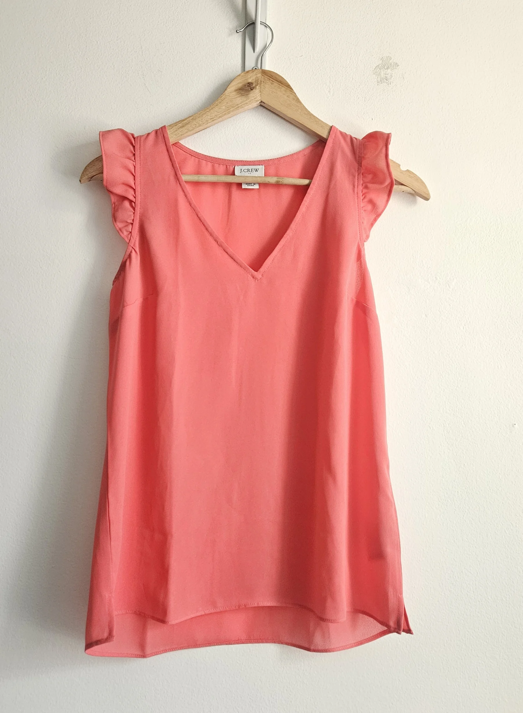 🌷BAISSE DE PRIX! Top à volants - JCrew JCrew seconde main