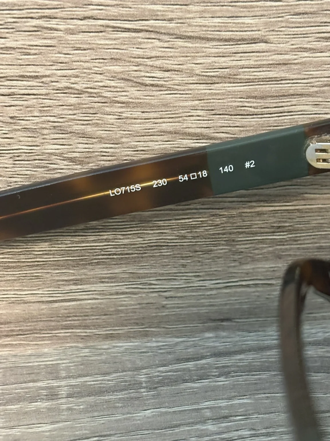 Image for Lunettes de soleil Longchamp LO715S 230 Havana, monture écaille marron dégradé, excellent état.