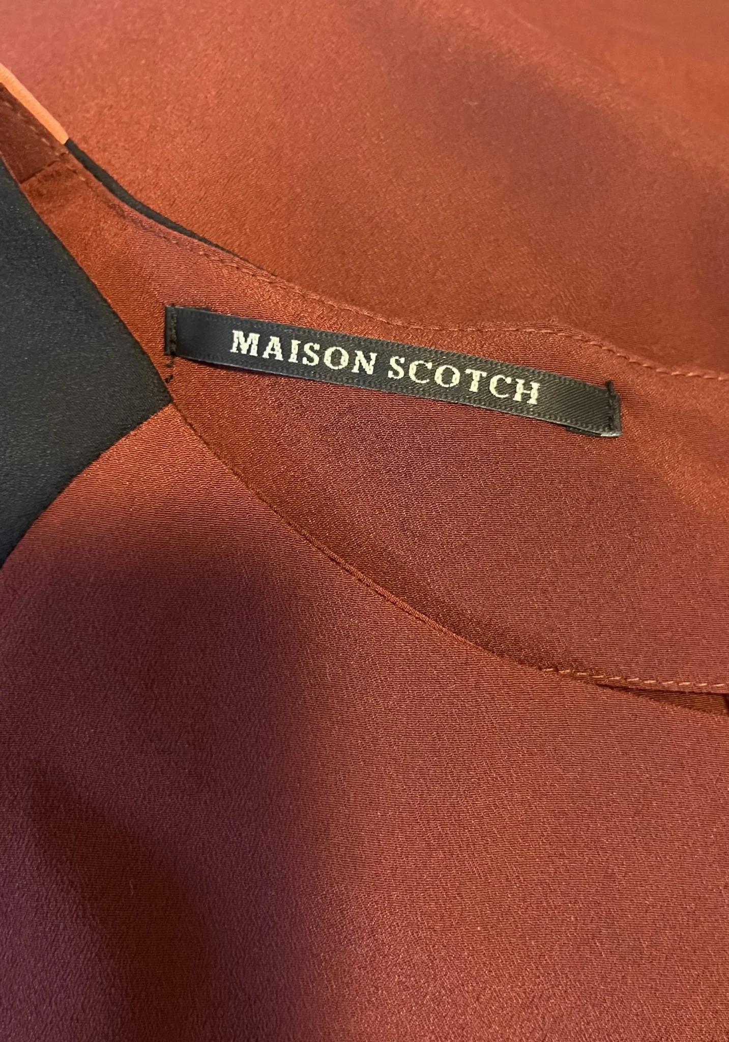 Image for Scotch and Soda burgundy dress