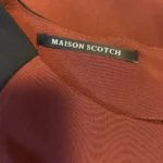 Thumbnail for Scotch and Soda burgundy dress