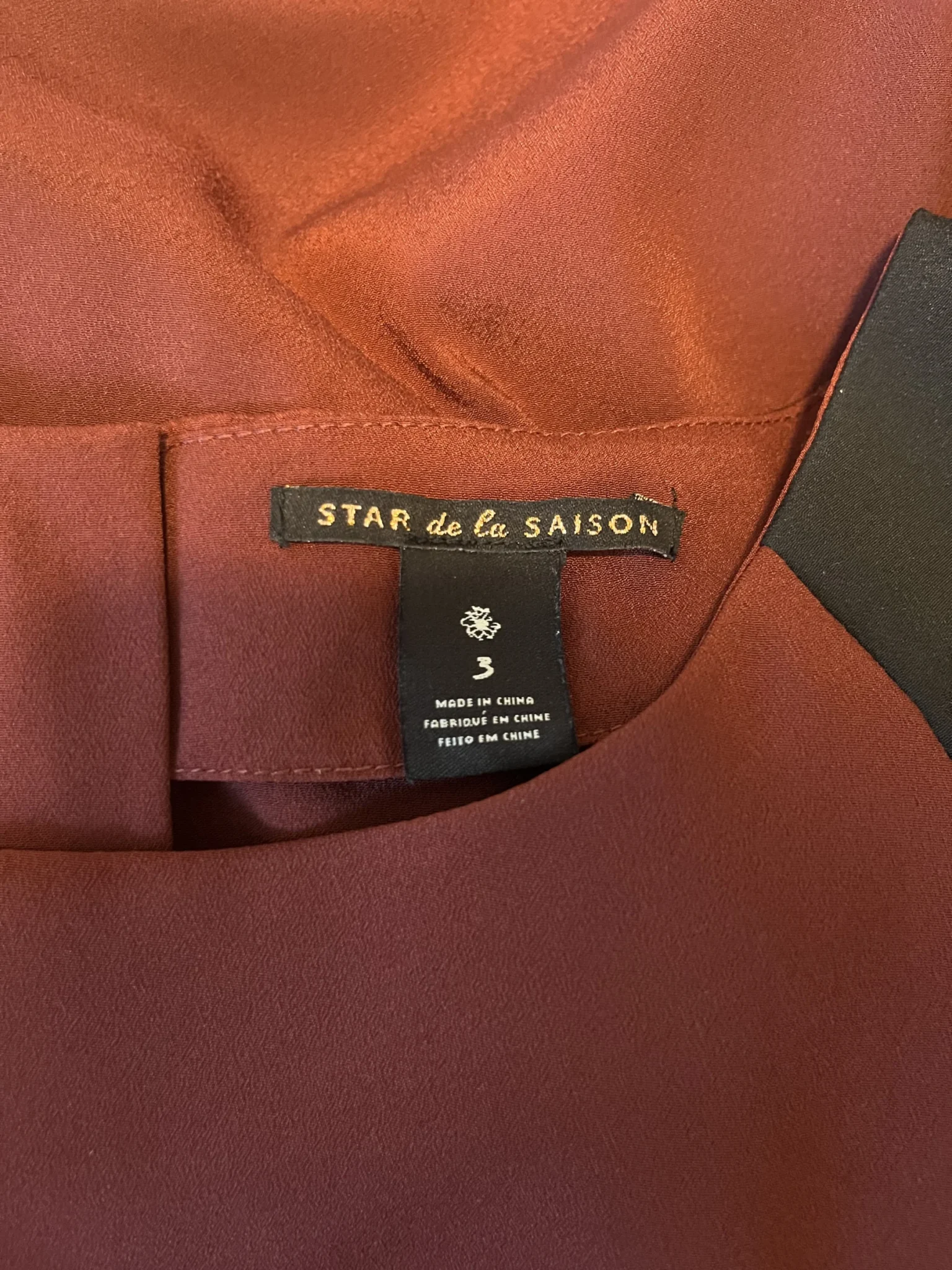 Image for Scotch and Soda burgundy dress