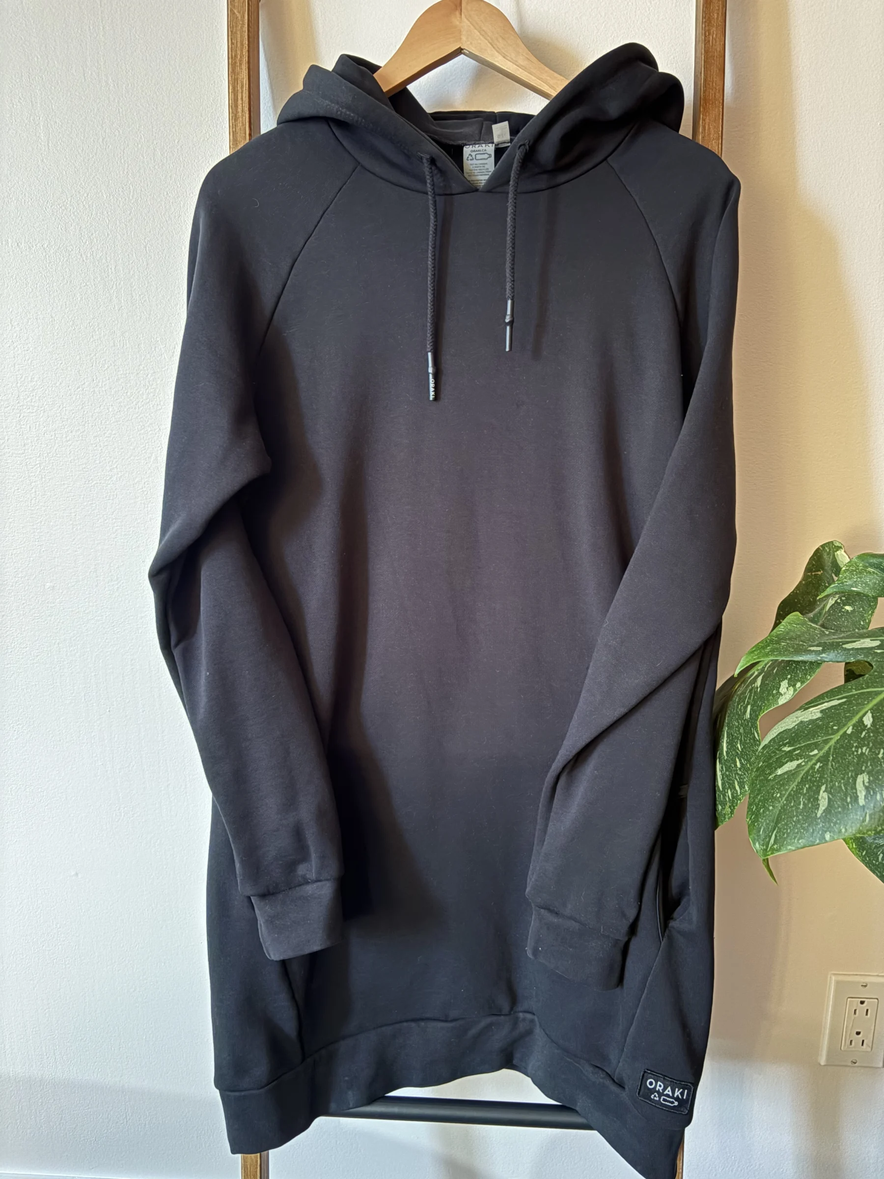 Black Oraki hooded tunic Oraki seconde main