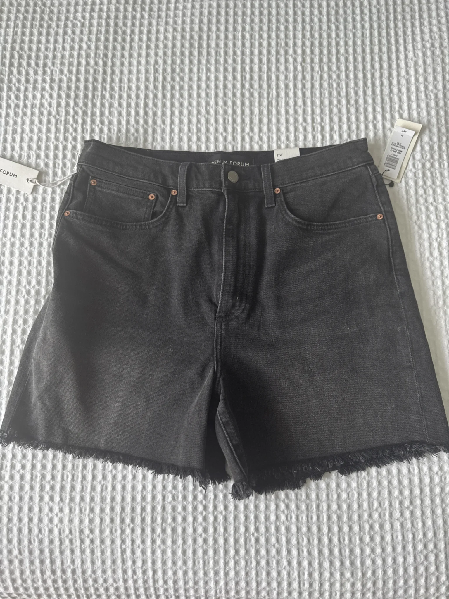 Featured image for New Aritzia denim shorts