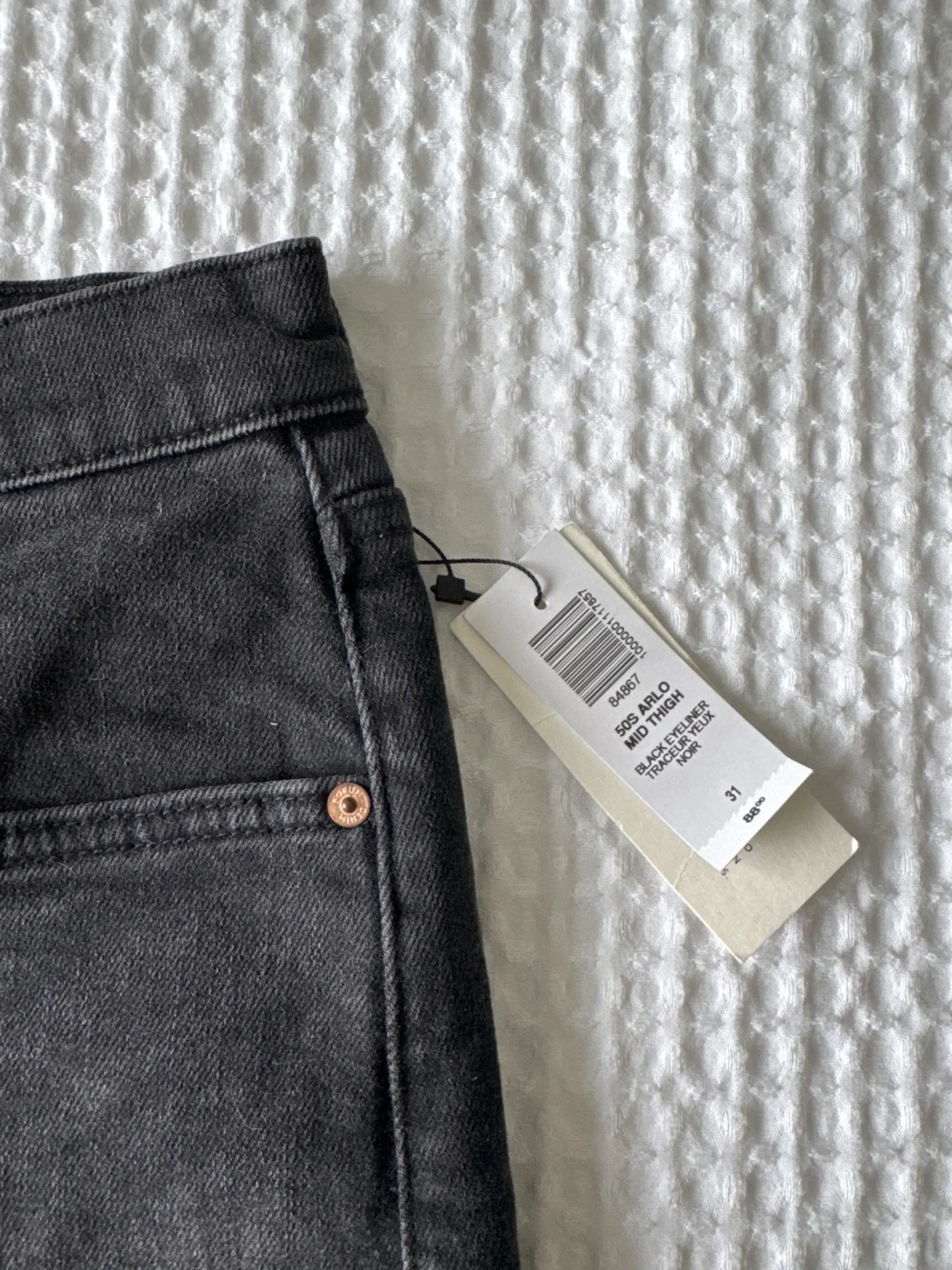 Image for New Aritzia denim shorts