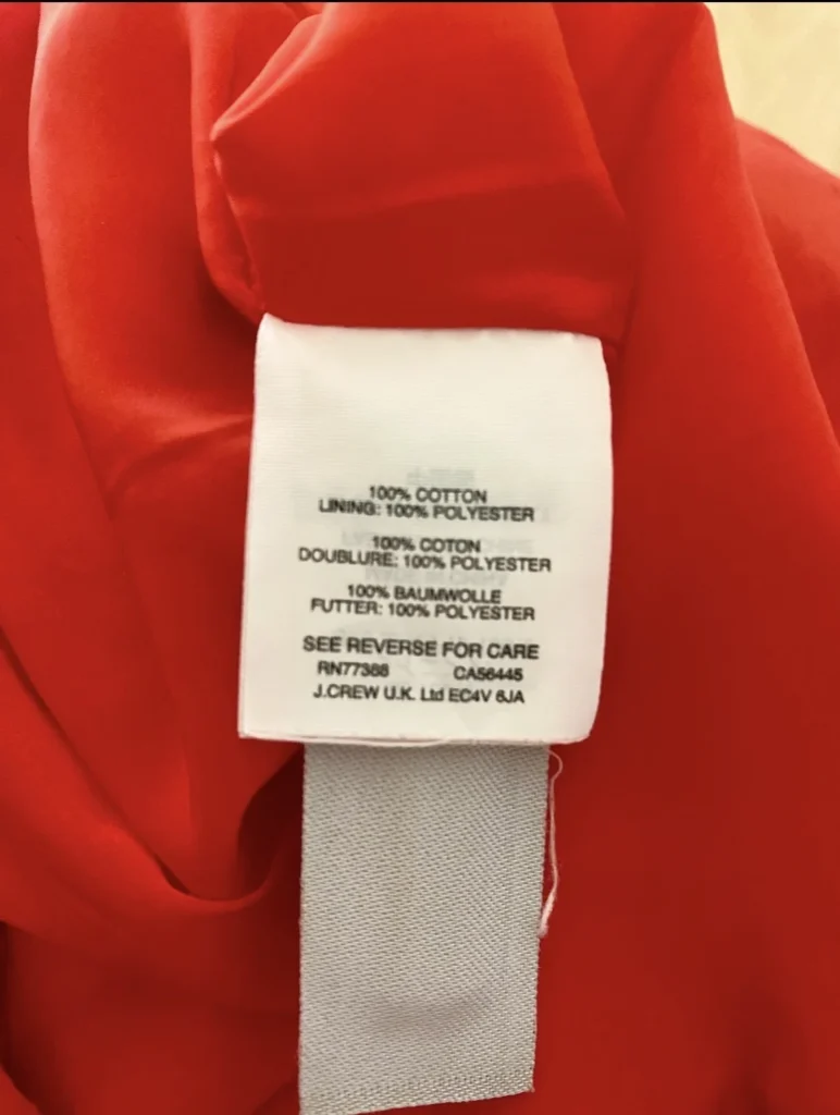 Image for J.Crew red dress