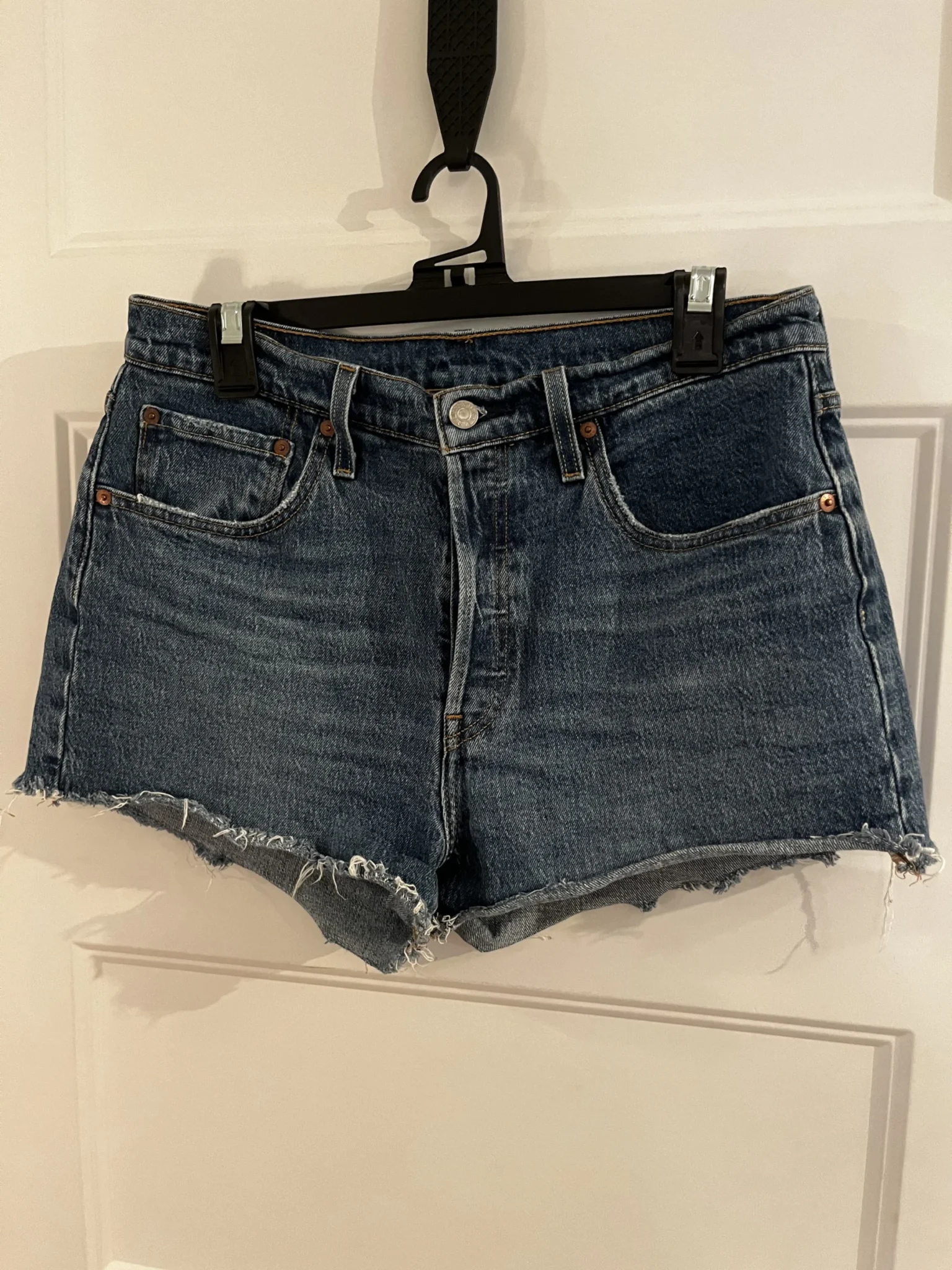 Featured image for Levi’s denim shorts