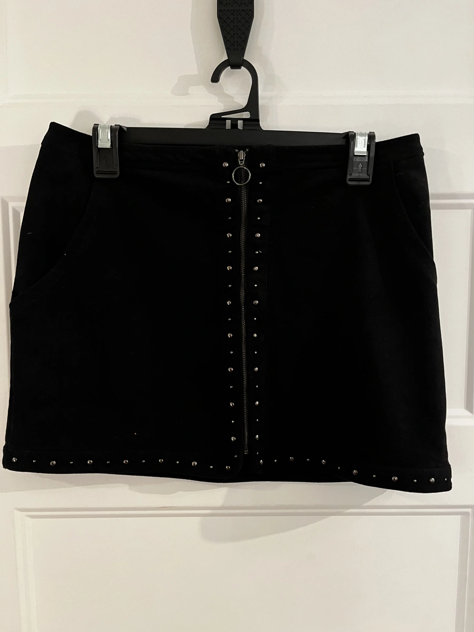 Jupe en suède noire American Eagle Outfitters seconde main