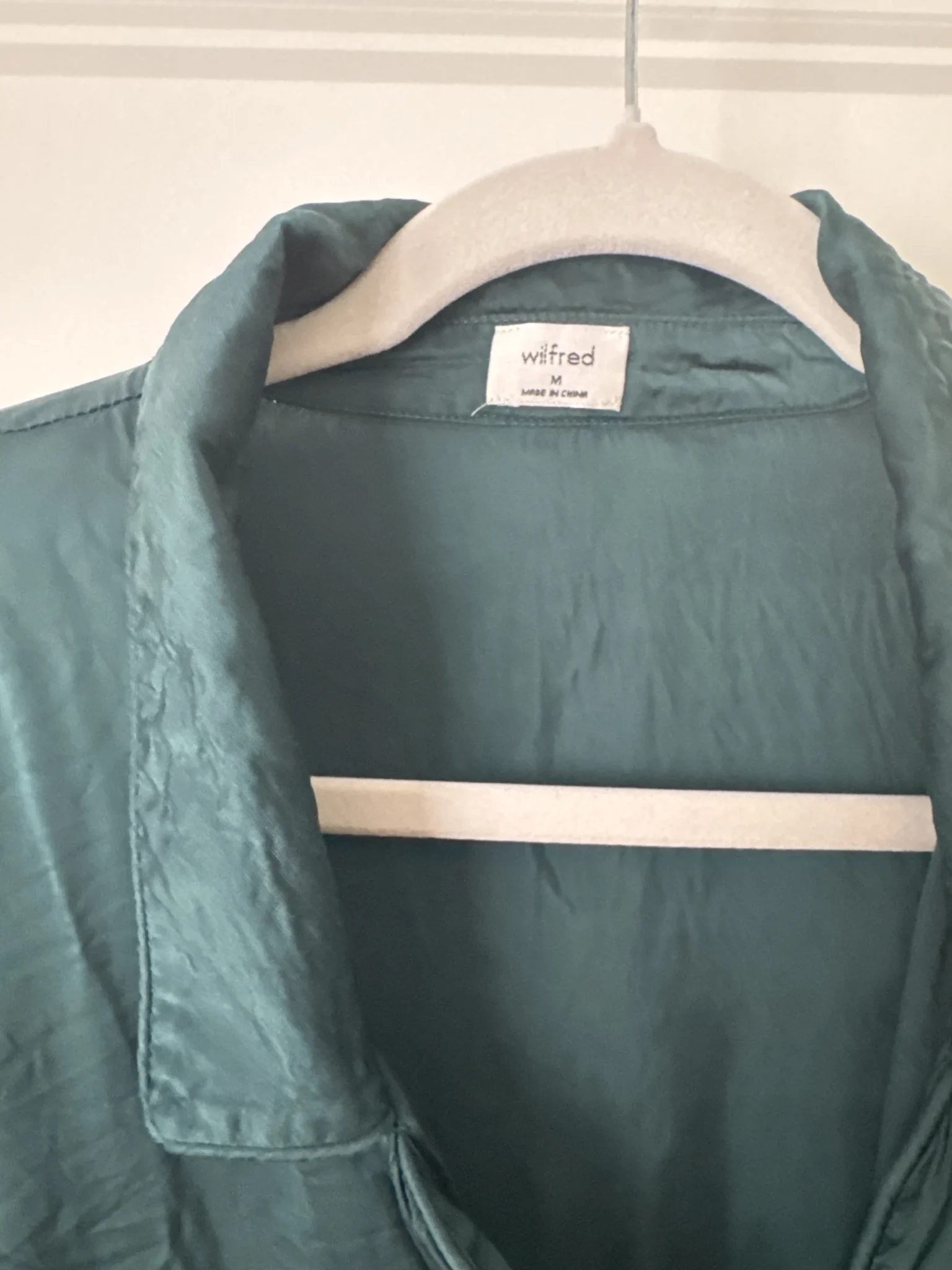 Image for Aritzia satin blouse