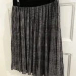 Thumbnail for Checked ankle-length skirt