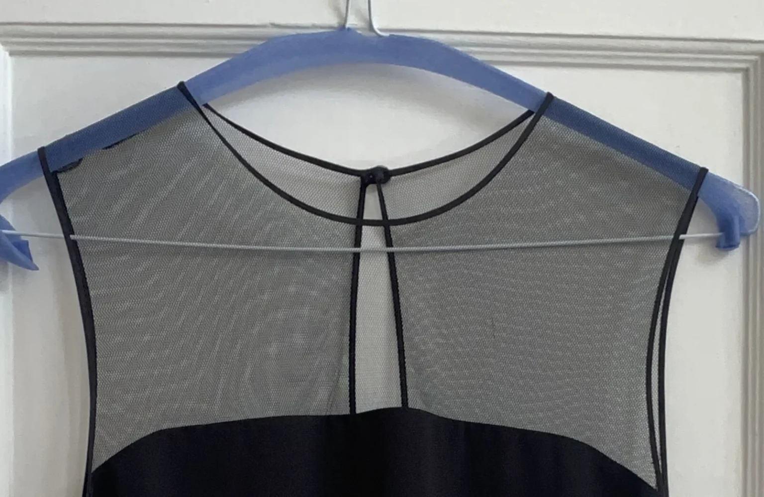 Image for Black sleeveless blouse