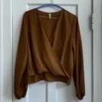 Featured thumbnail for Wrap-style blouse