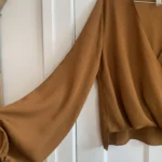Thumbnail for Wrap-style blouse