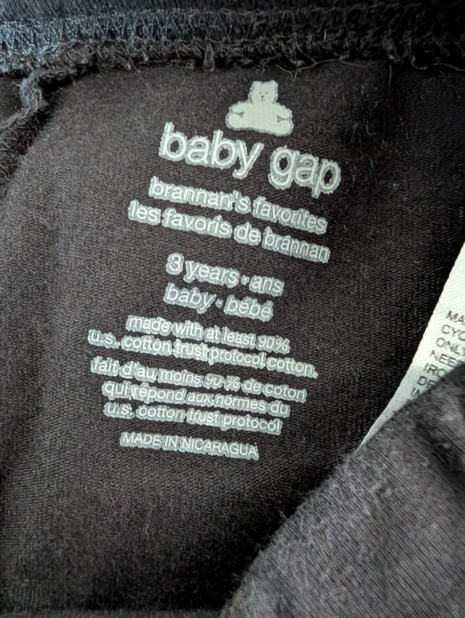 Image for Gap biker shorts, age 3