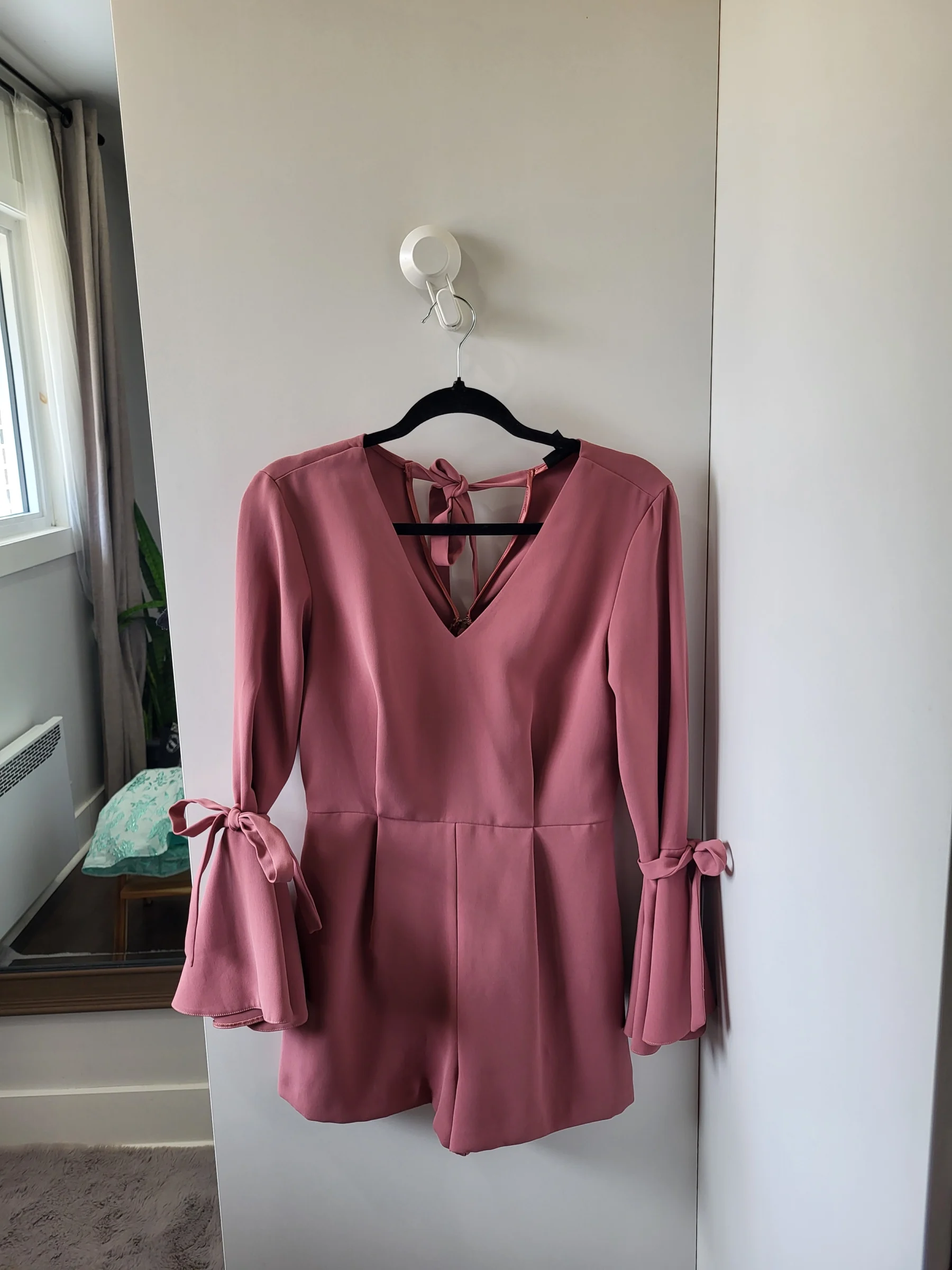 Topshop - combinaison short couleur vieux rose. Topshop seconde main