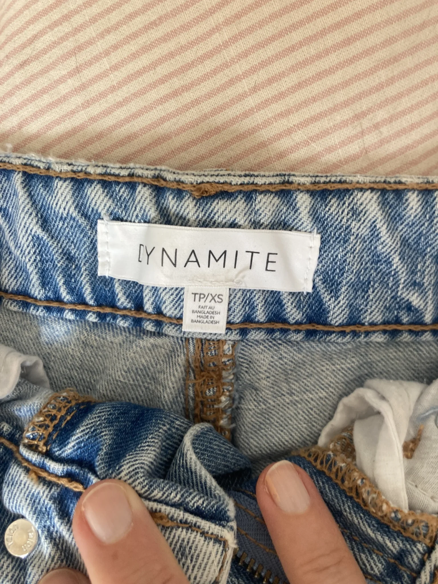 Image for Jupe courte en jeans Dynamite
