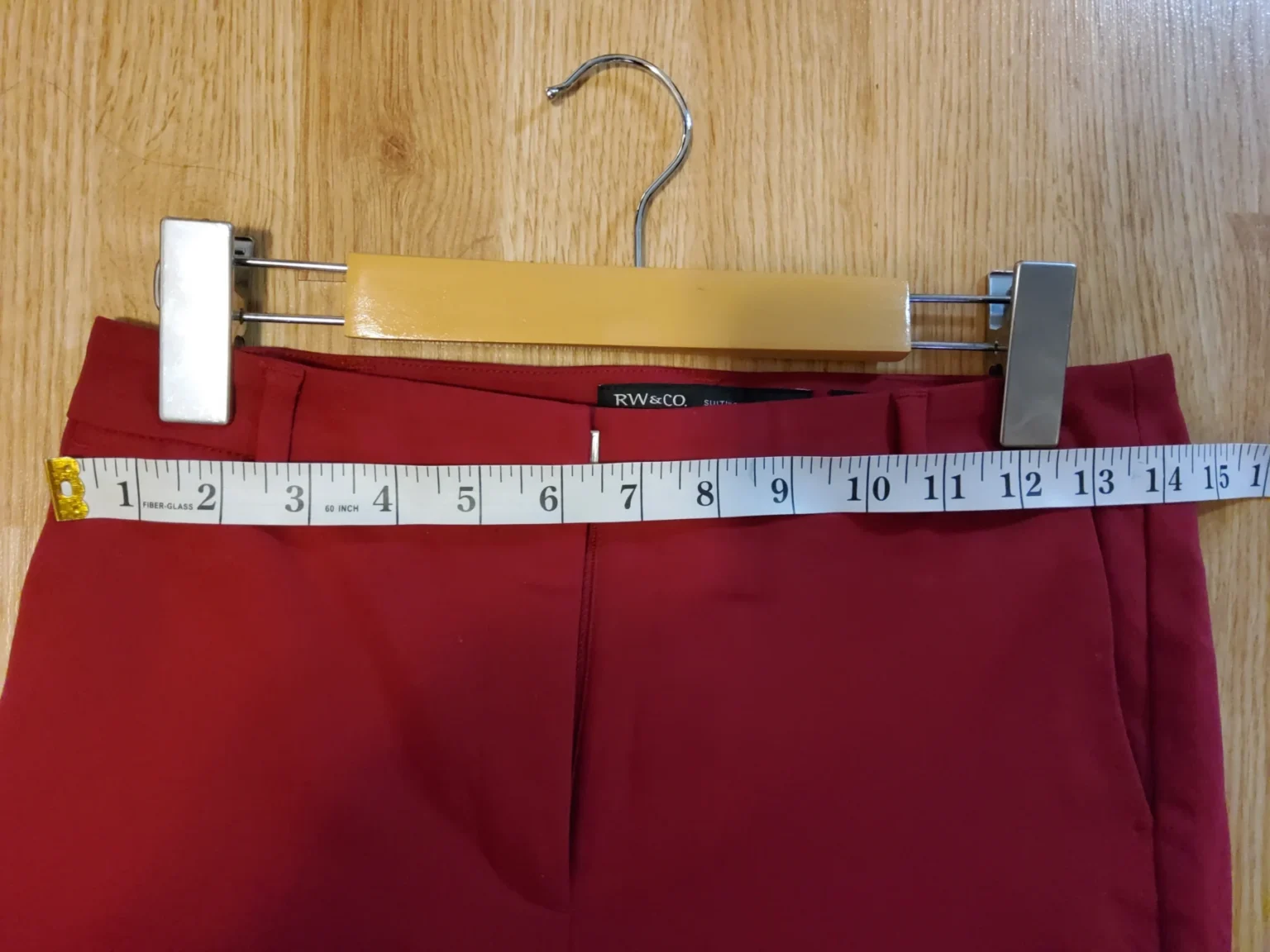 Image for Pantalon rouge RW&CO