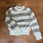 Thumbnail for Striped casual jumper