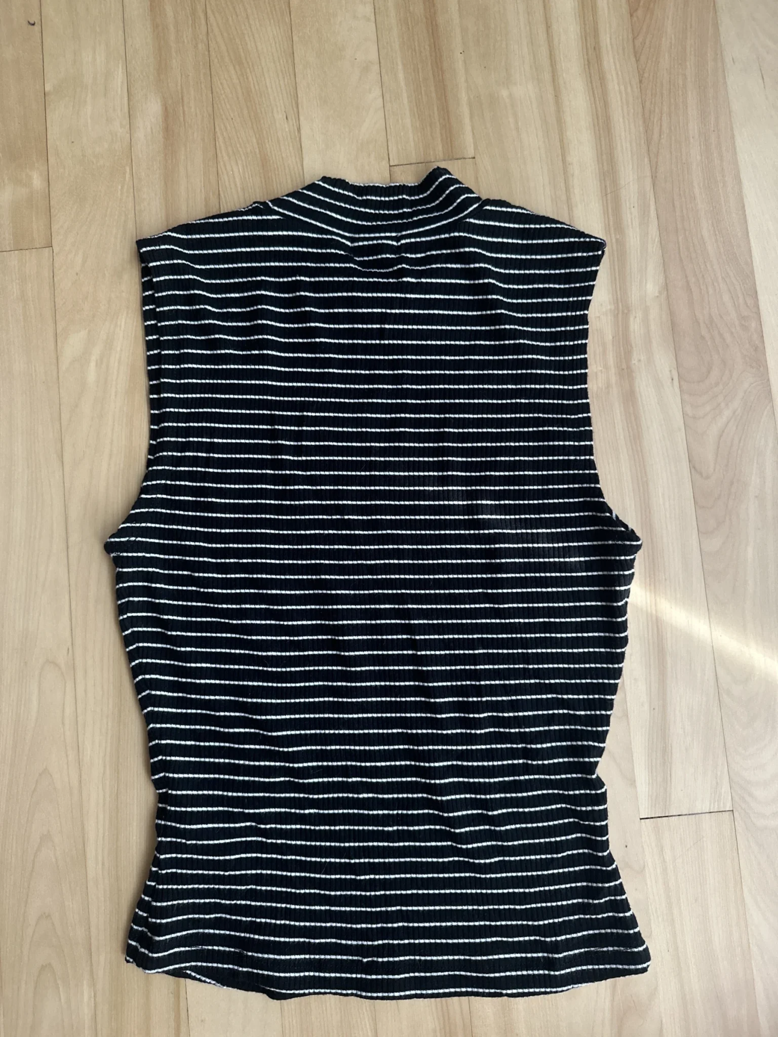 Image for Striped sleeveless jumper