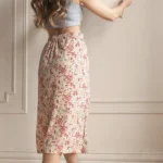 Thumbnail for Dailystory floral skirt
