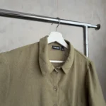 Thumbnail for Khaki mini dress by ‘PIECES’