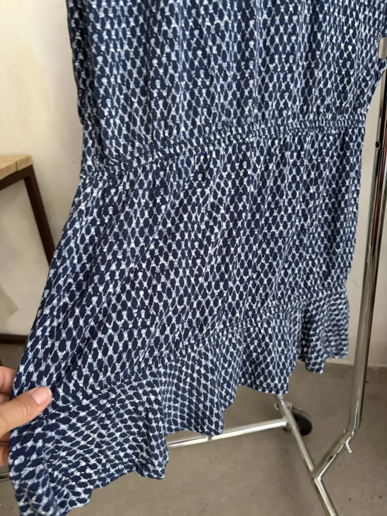 Image for SOFT. short dress with an elasticated waist