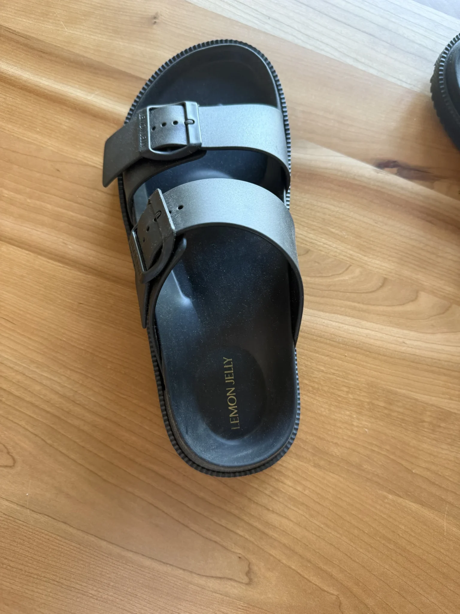 Image for Sandales noires Lemon jelly