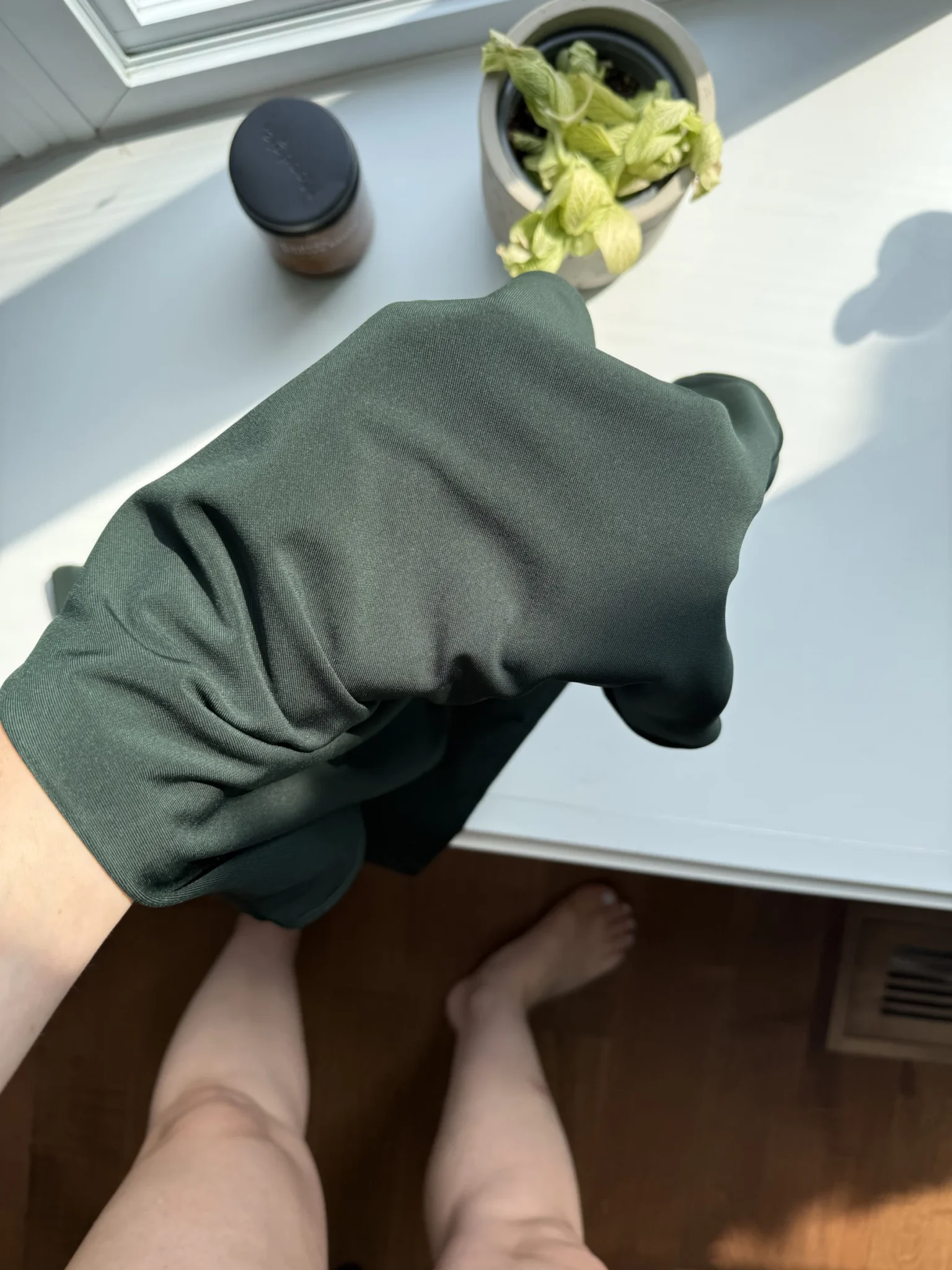 Image for Forest green leotard