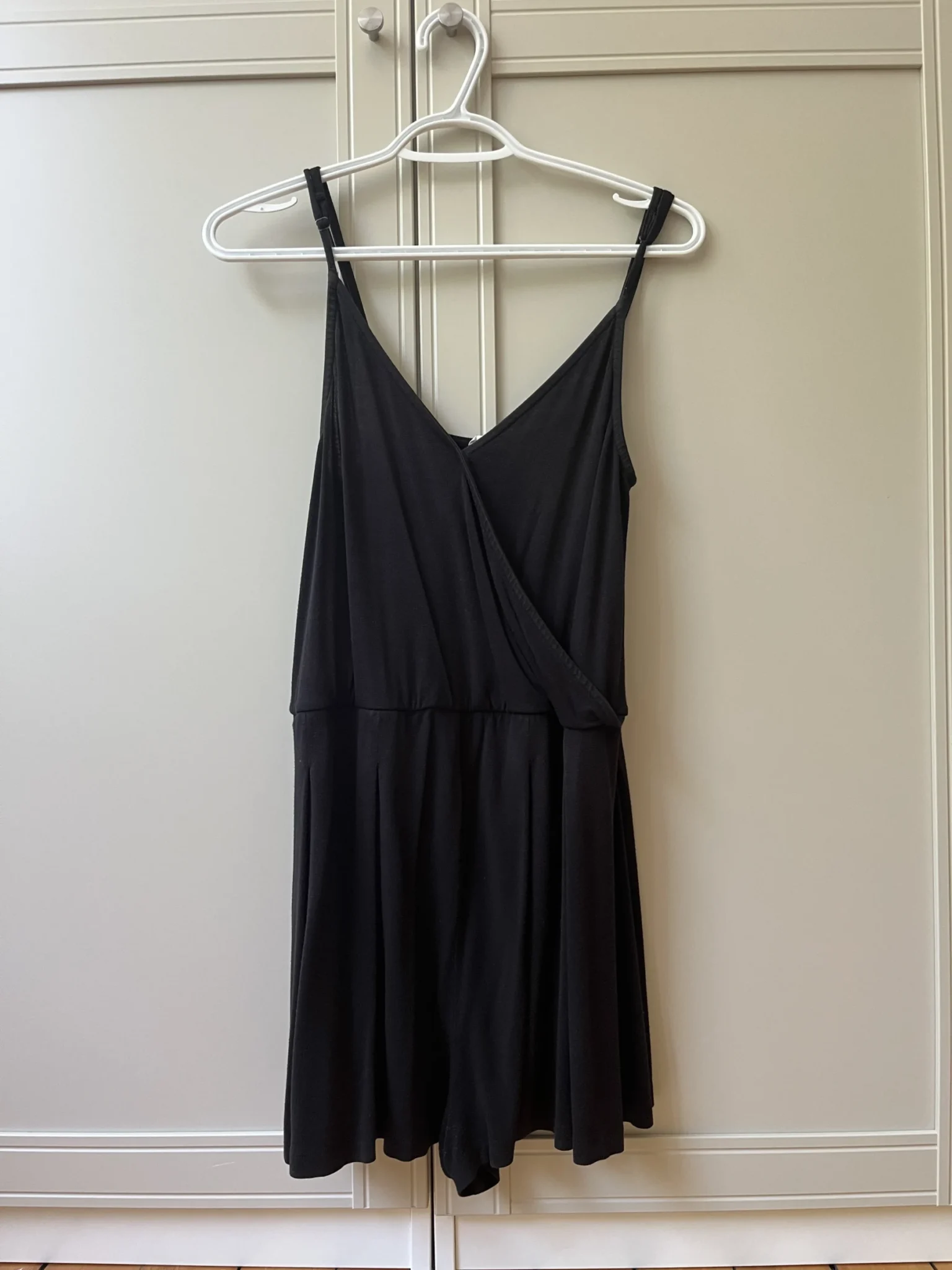 Featured image for Black cropped jumpsuit
