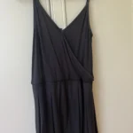 Thumbnail for Black cropped jumpsuit