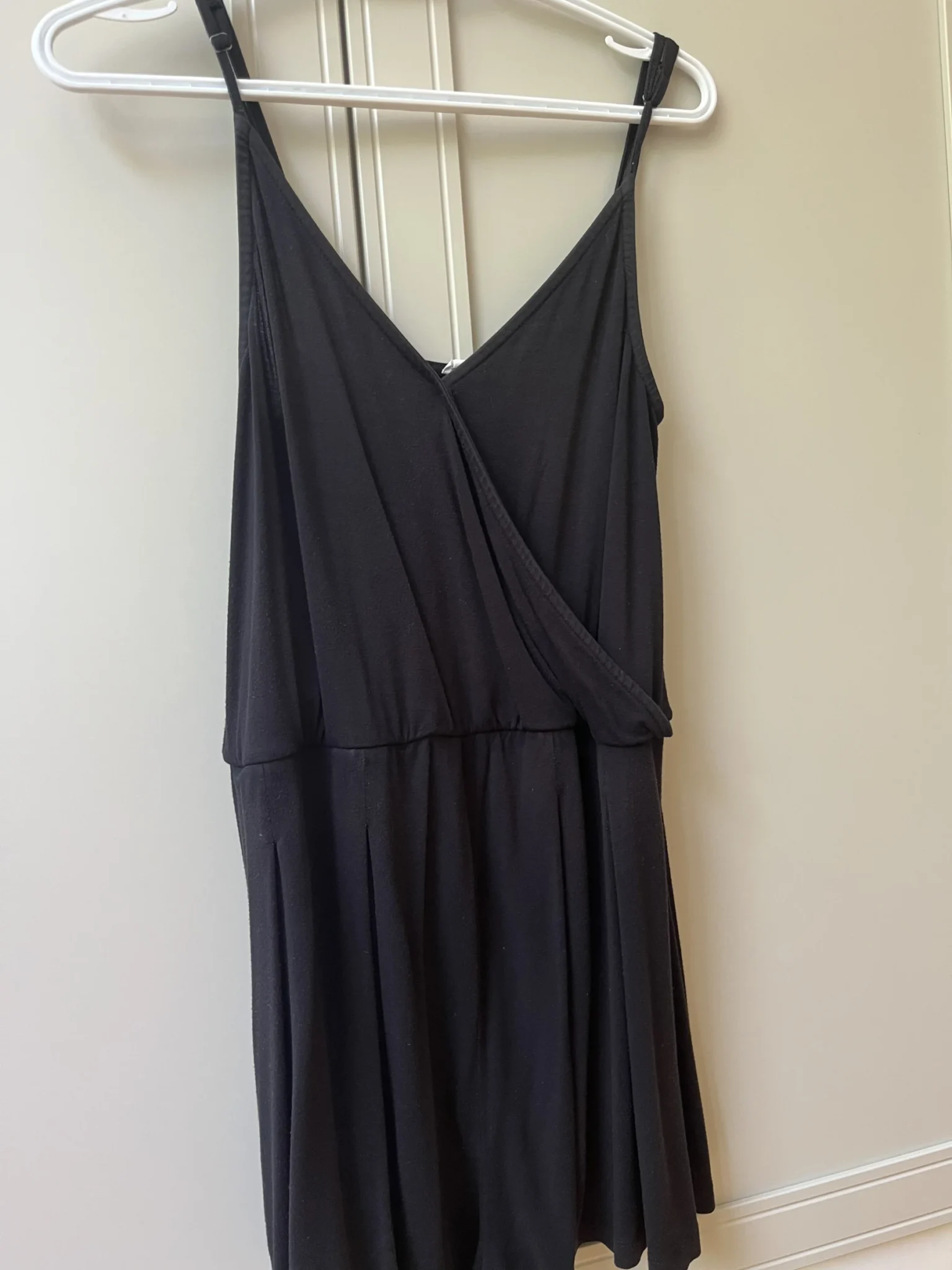 Image for Black cropped jumpsuit