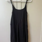 Thumbnail for Black cropped jumpsuit