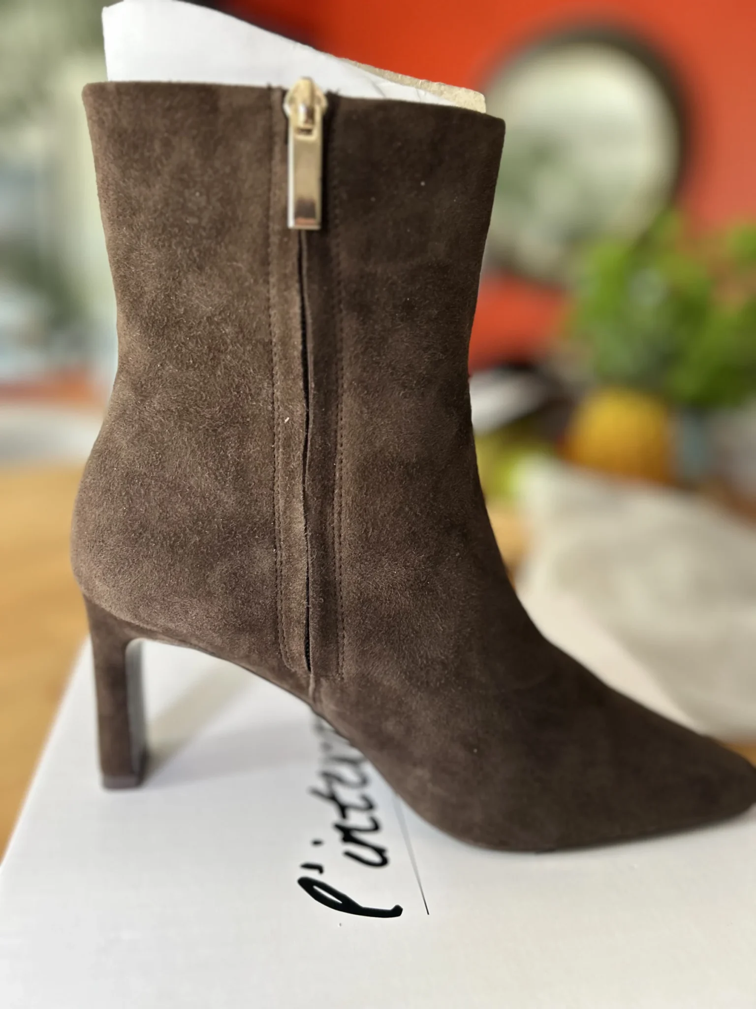 Image for Brown suede ankle boots