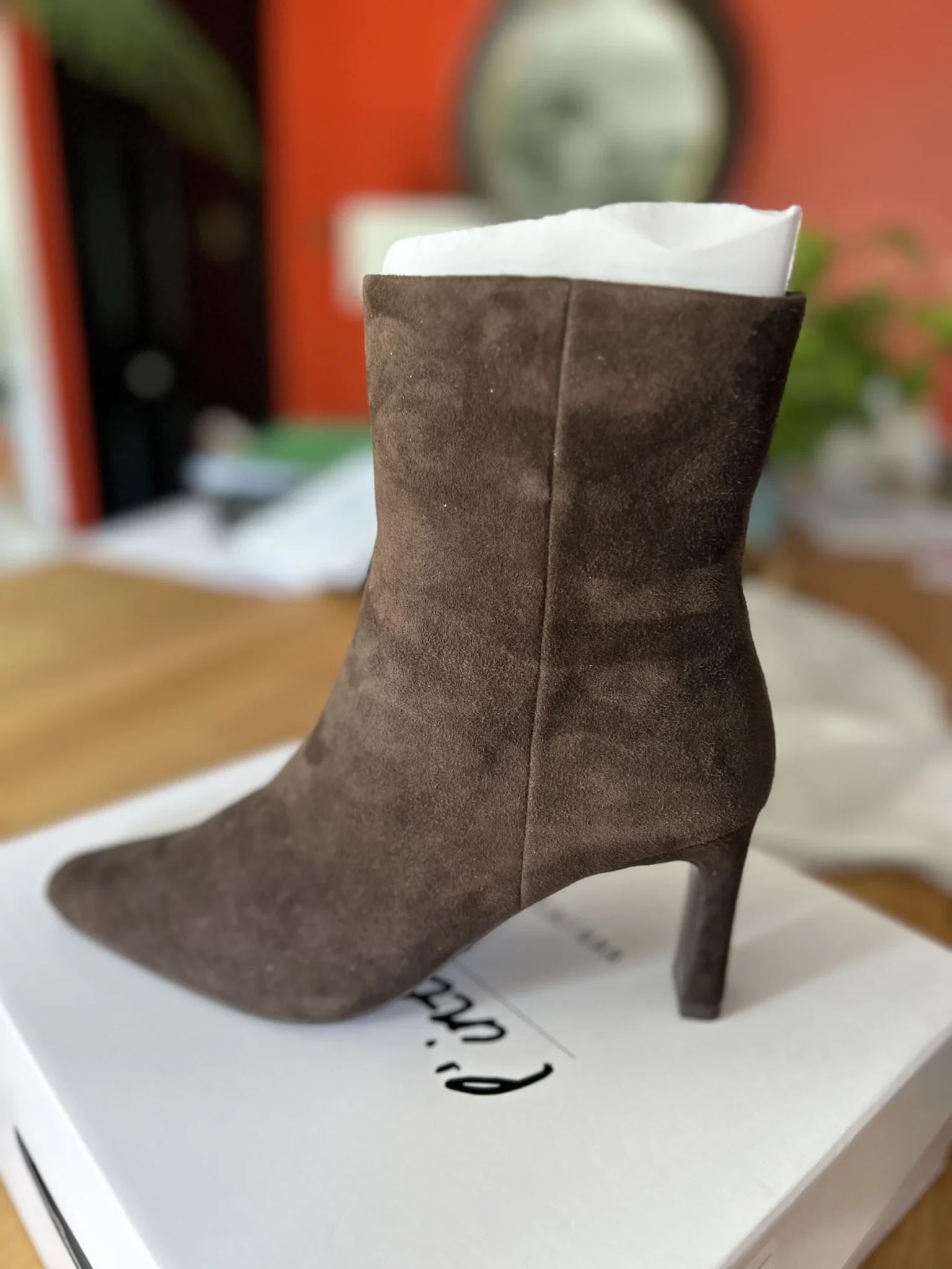 Image for Brown suede ankle boots
