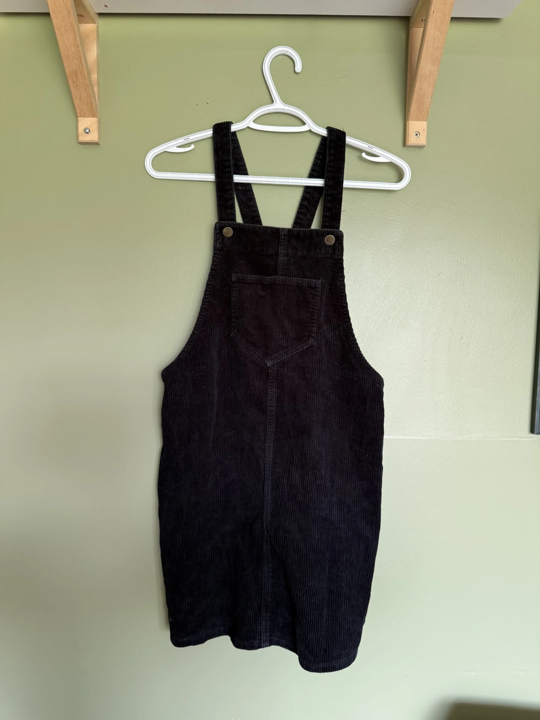 Robe salopette en corduroy Simons seconde main