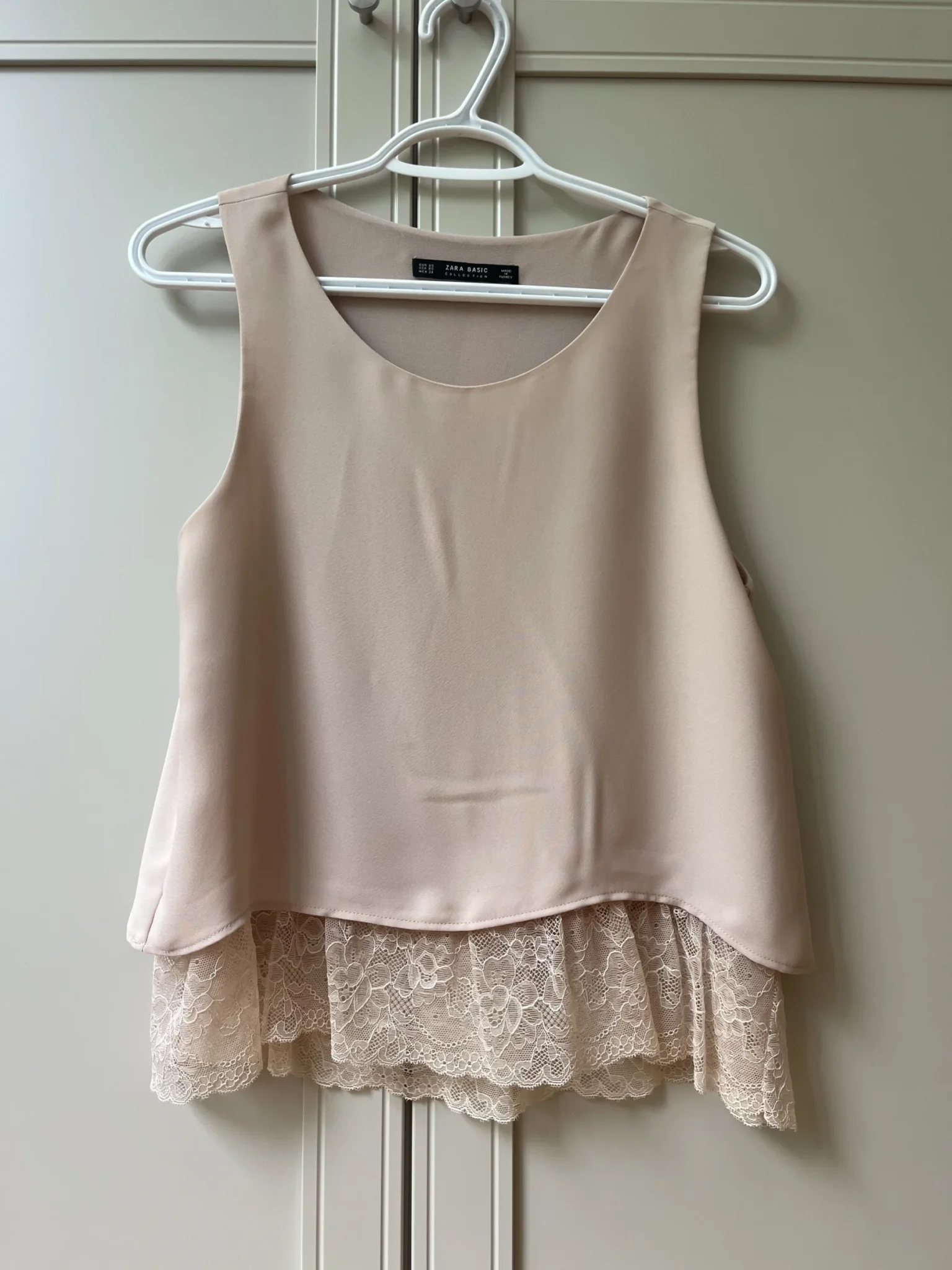 Featured image for Pale pink Zara camisole