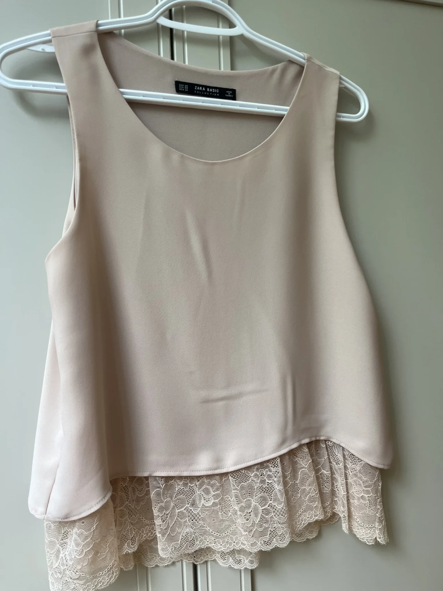 Image for Pale pink Zara camisole