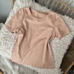 Featured thumbnail for Tight-fitting short-sleeved top