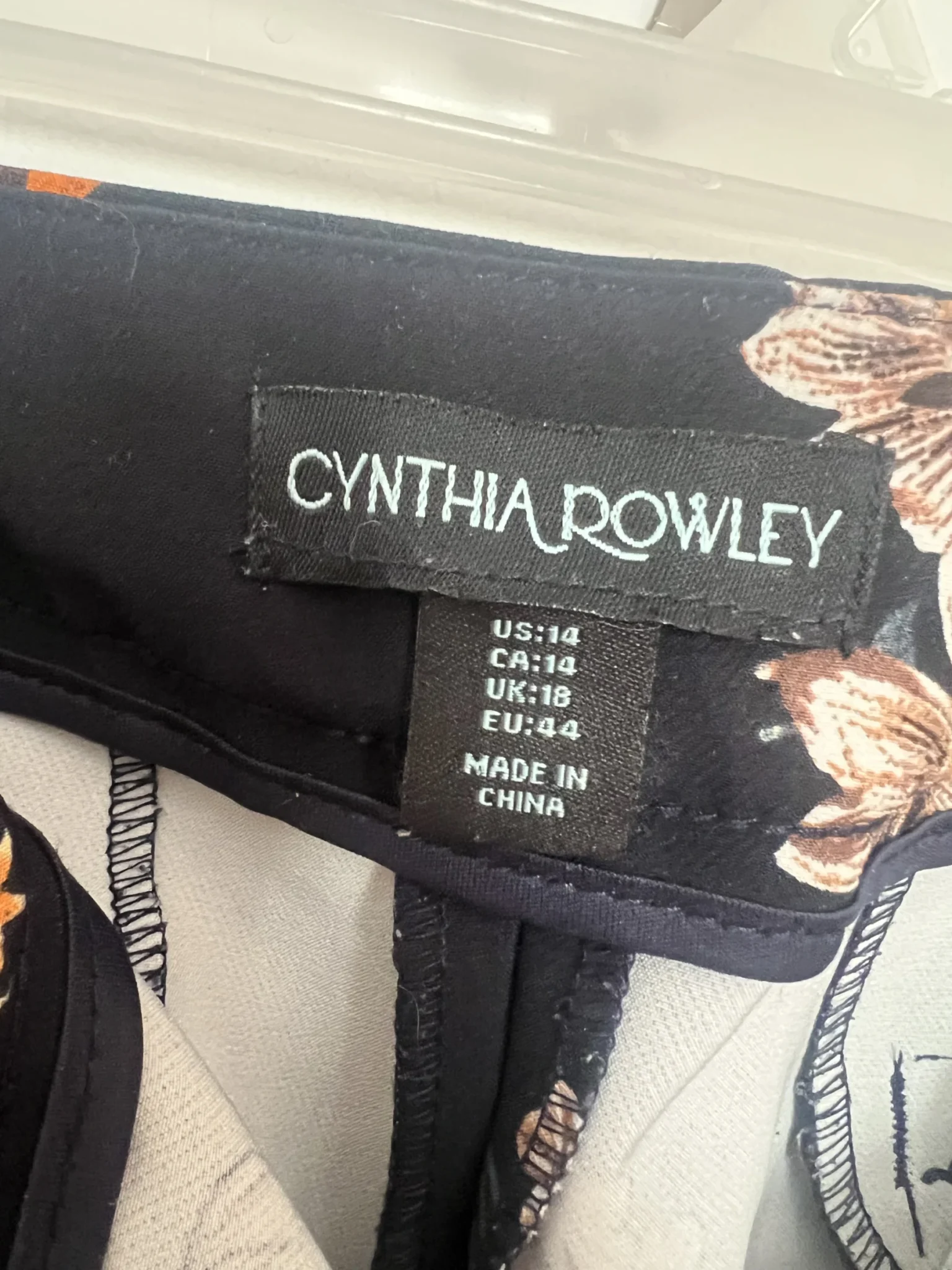 Image for Lovely floral trousers