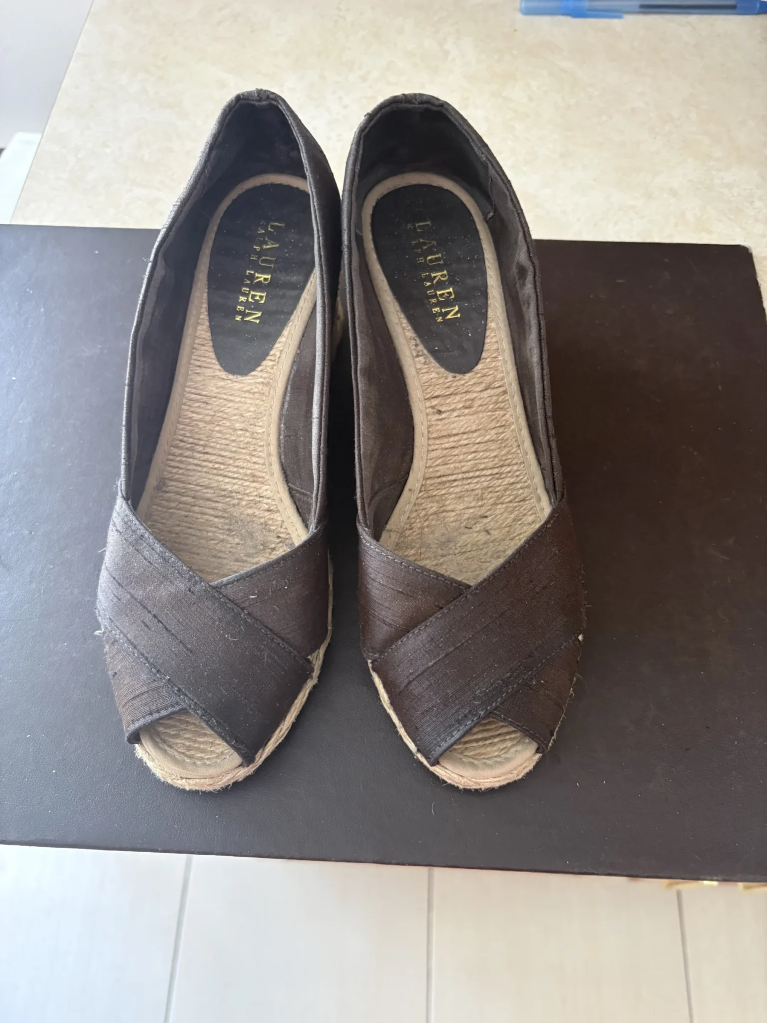 Image for Brown espadrilles