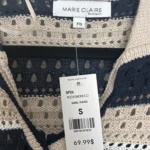 Thumbnail for Haut tricot rayé