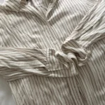 Thumbnail for Ensemble lin beige et blanc