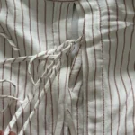 Thumbnail for Ensemble lin beige et blanc
