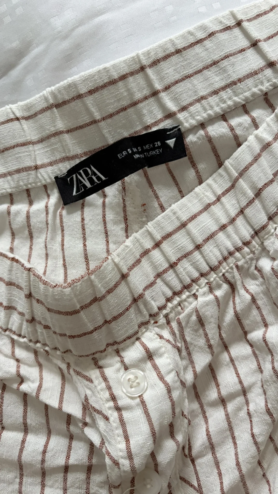 Image for Ensemble lin beige et blanc