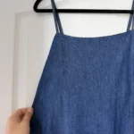Thumbnail for Robe longue en jean Zara taille M