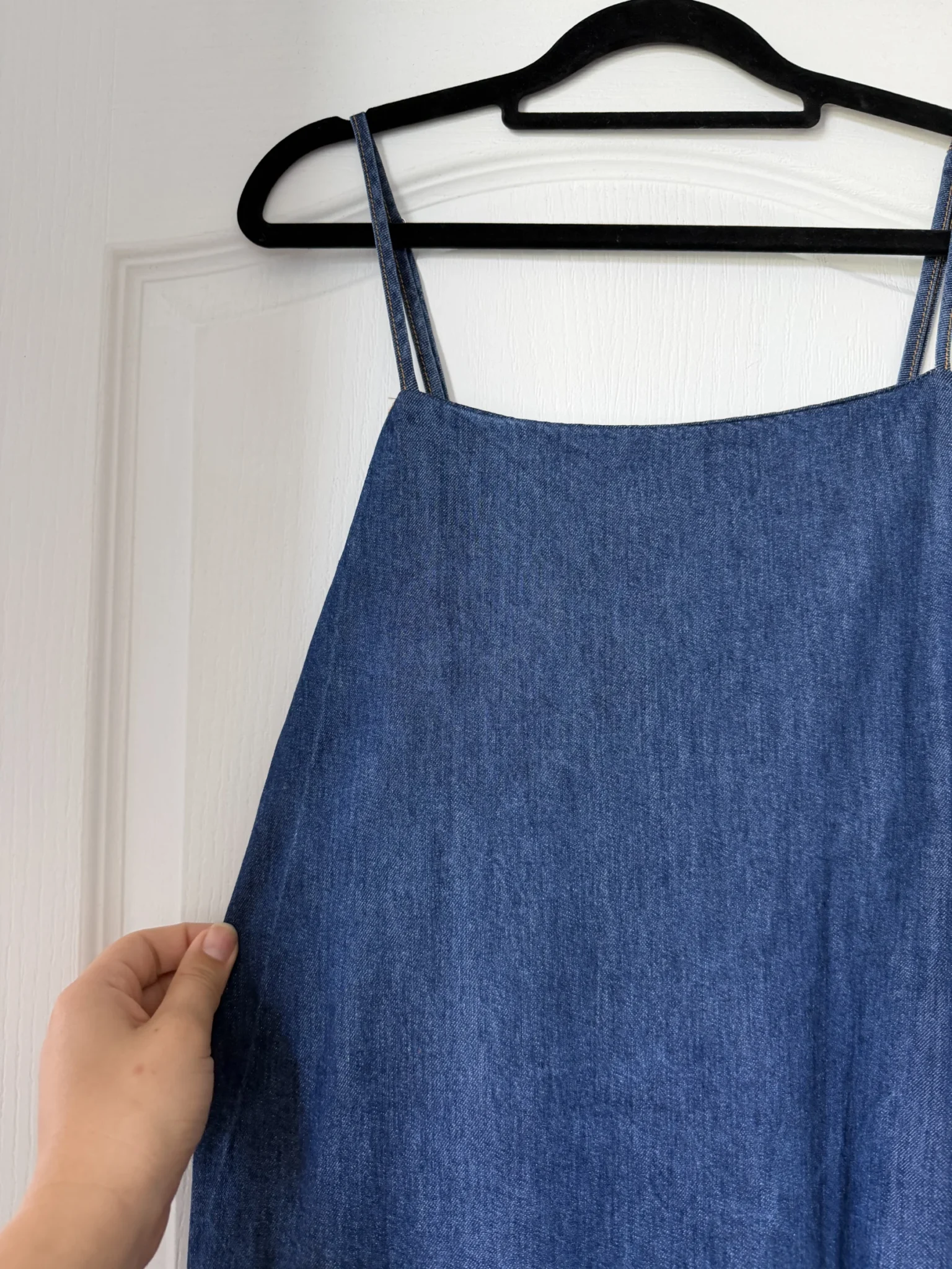 Image for Robe longue en jean Zara taille M