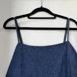 Thumbnail for Robe longue en jean Zara taille M