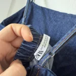Thumbnail for Robe longue en jean Zara taille M
