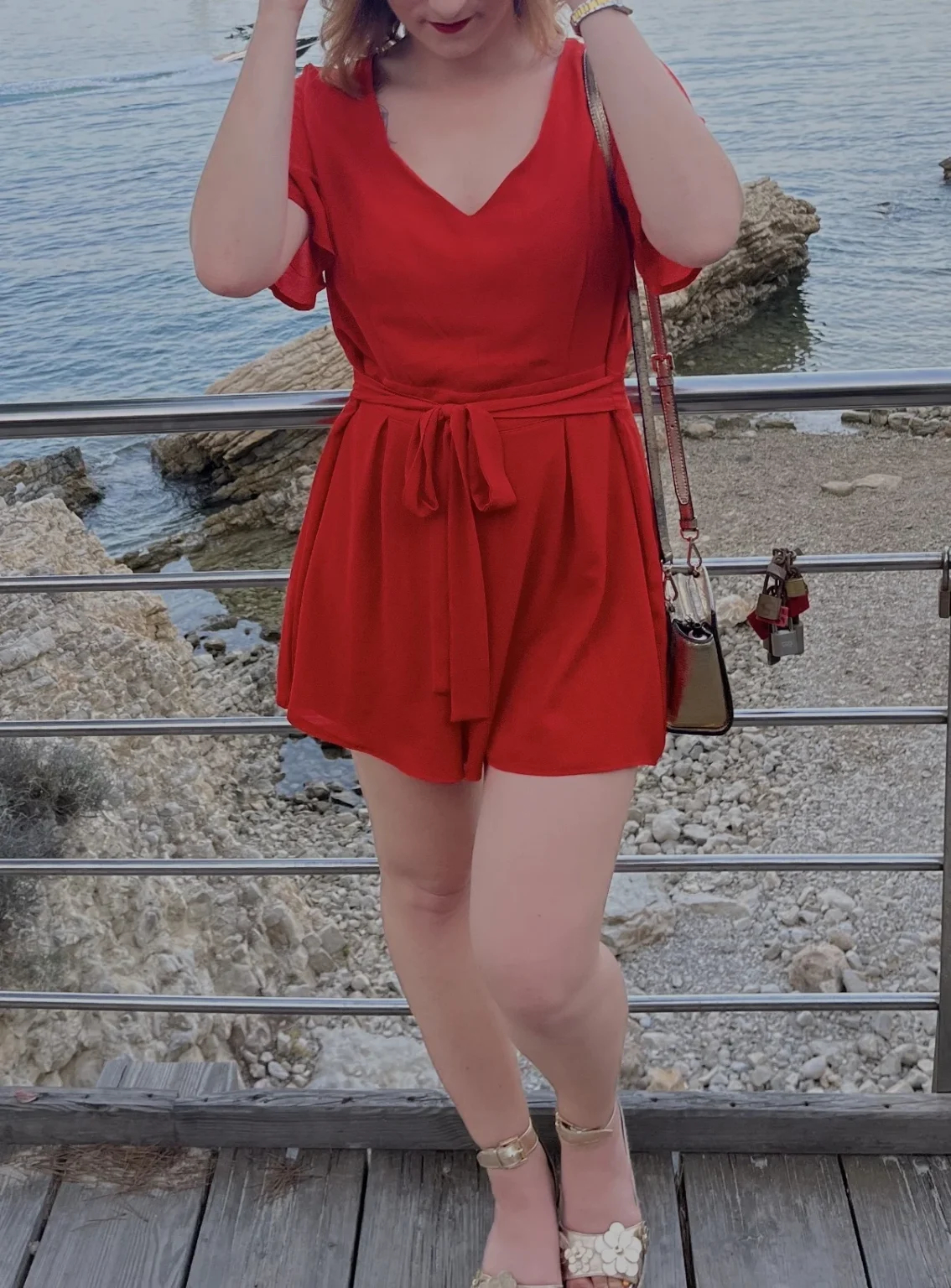 Image for Combinaison short corail taille L Camaïeu