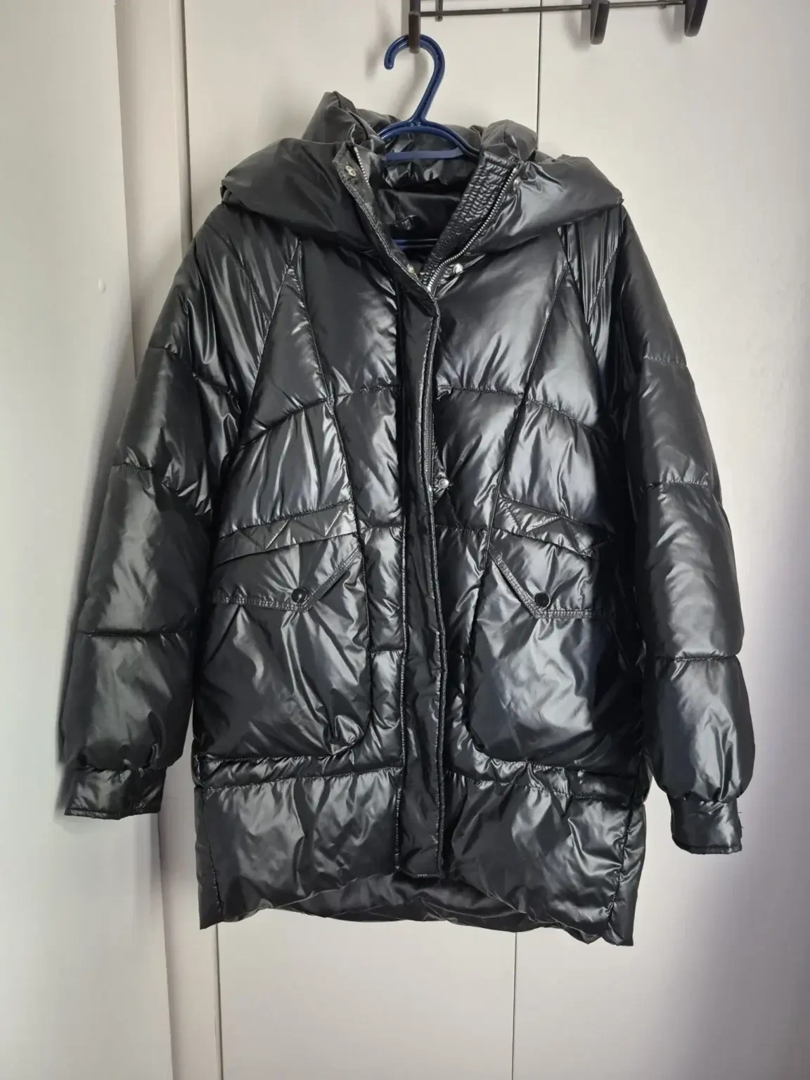 Manteau d'hiver noir Small *Autre seconde main