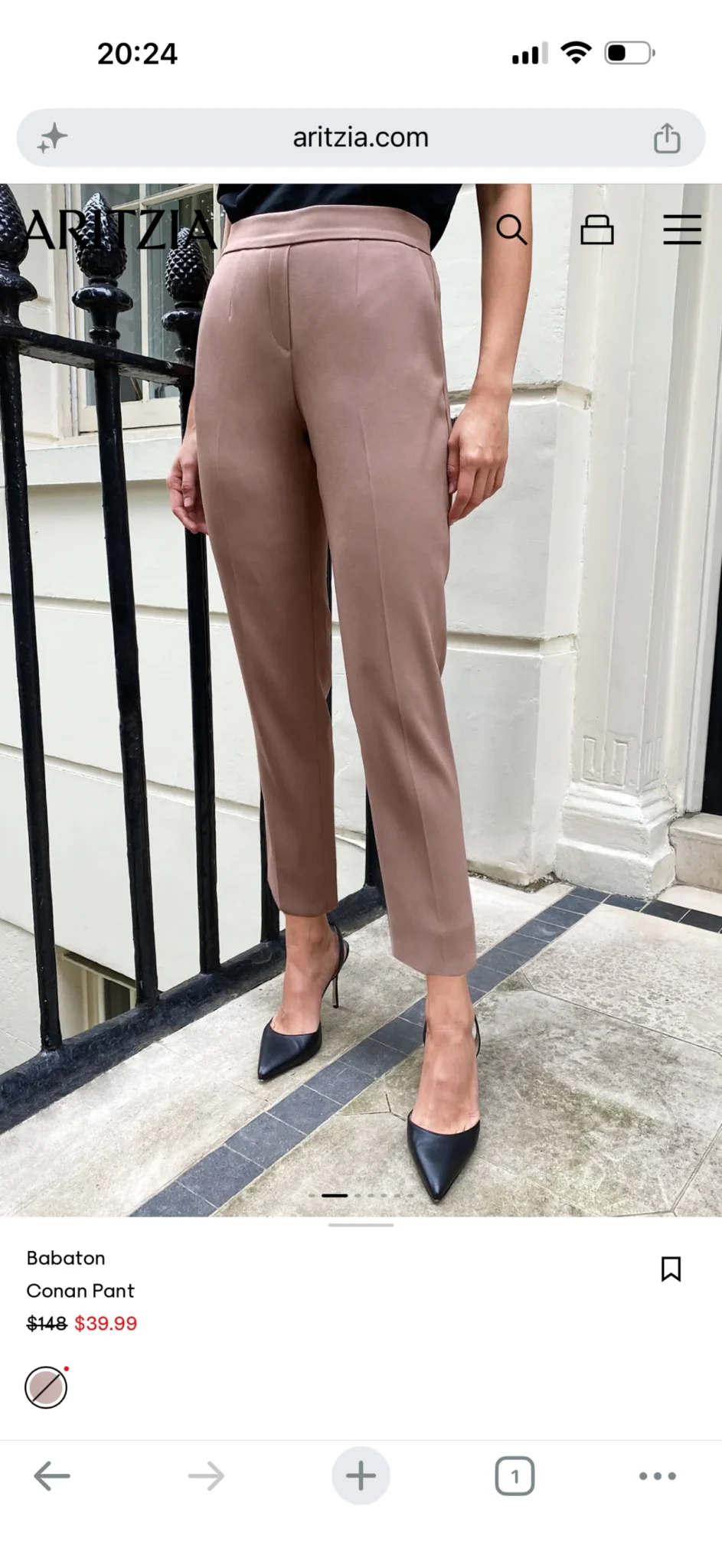 Image for Pantalon Babaton